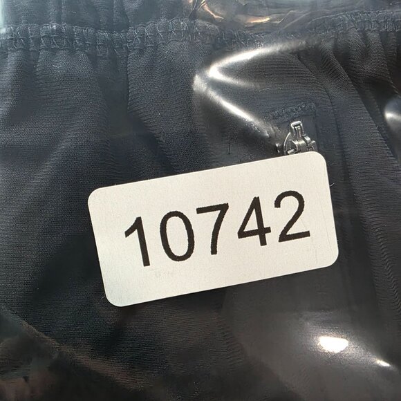 Womens Black LEG3ND Jogger Pants Drawstring Elastic Waistband Zippered Pockets S - Picture 9 of 10